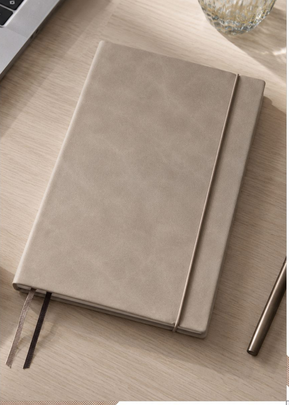 V-757 Minimalist Soft-Touch Executive Notebook